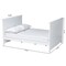 Baxton Studio Ceri Classic and Traditional White Finished Wood Twin Size Daybed 224-12596-ZORO - alternate 9